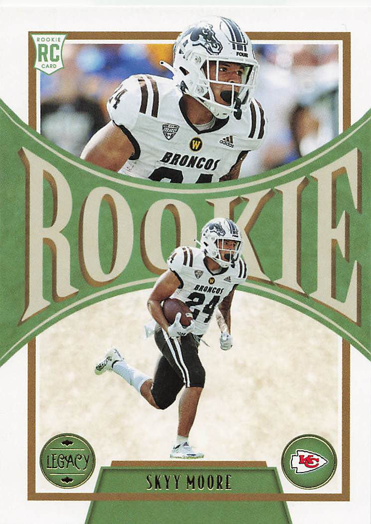 Thumbnail: 2022 Panini Legacy NFL Football Cards Drop-Down Menu: Rookies 171-185