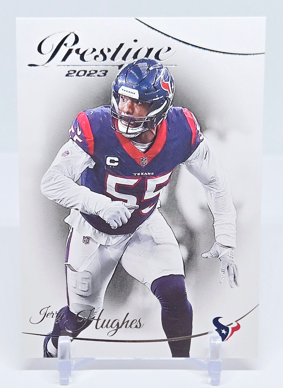 Jerry Hughes 2023 Panini Prestige Football Card No 121 (Texans)