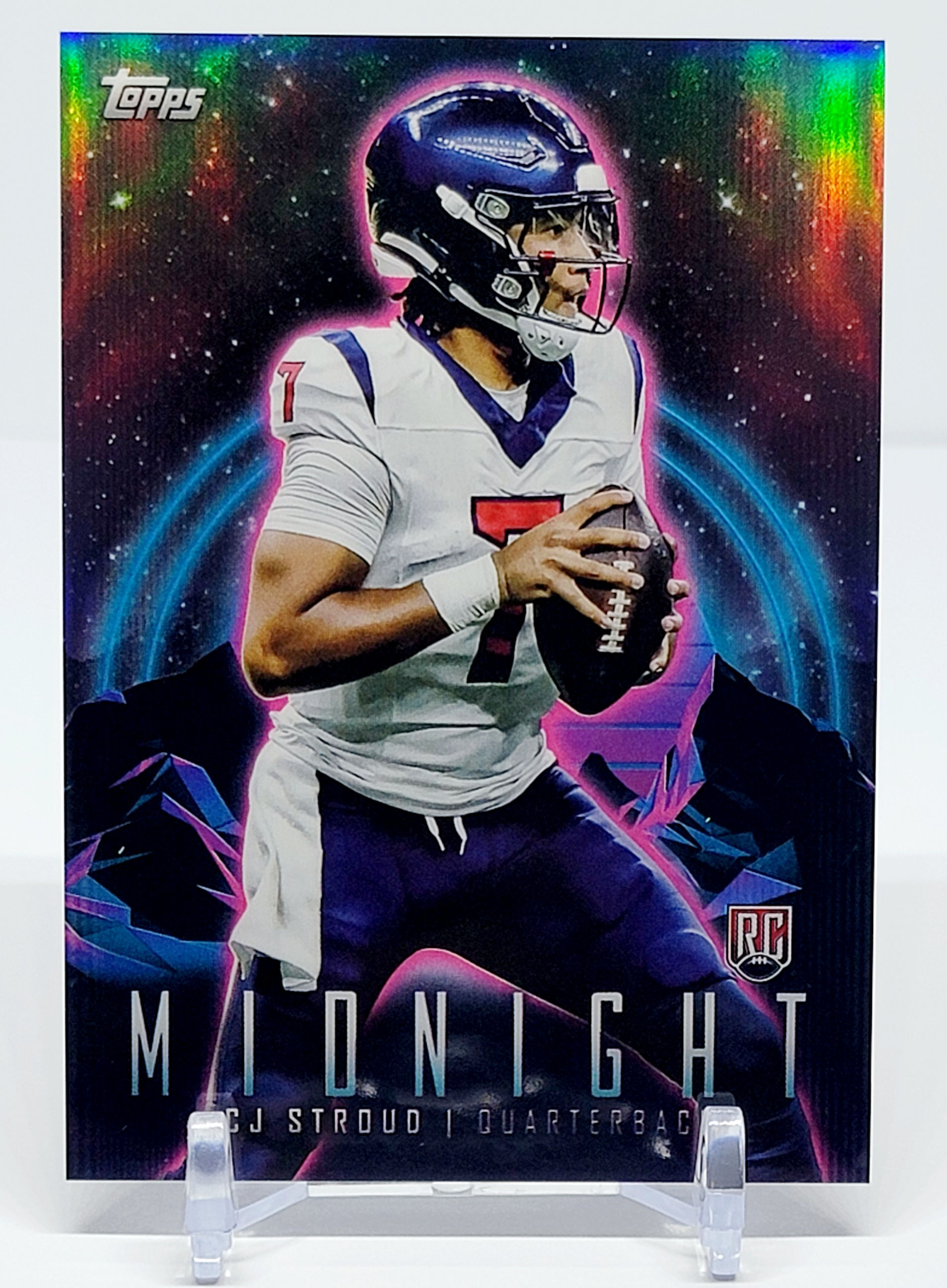 CJ Stroud 2023 Topps Composite Midnight Football Rookie Card (Texans)
