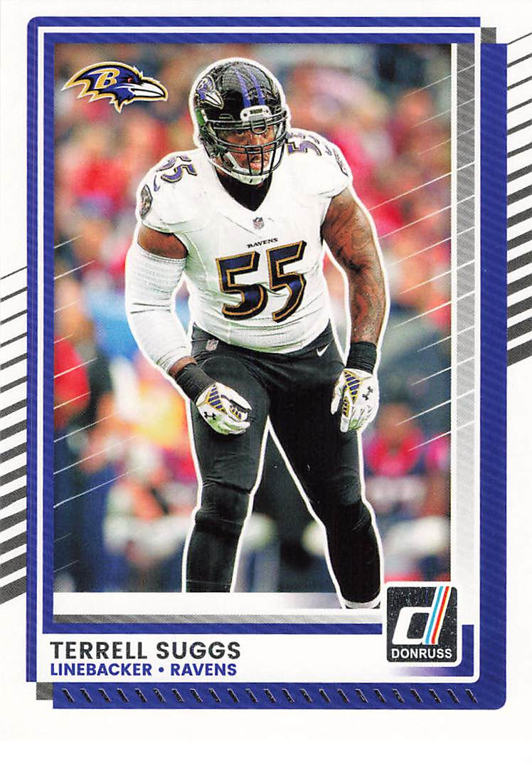 Terrell Suggs 2025 Panini Donruss Football Card No 127