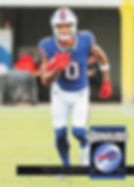 Keon Coleman 2024 Panini Donruss Football Retro Insert Card No 38 (Bills)