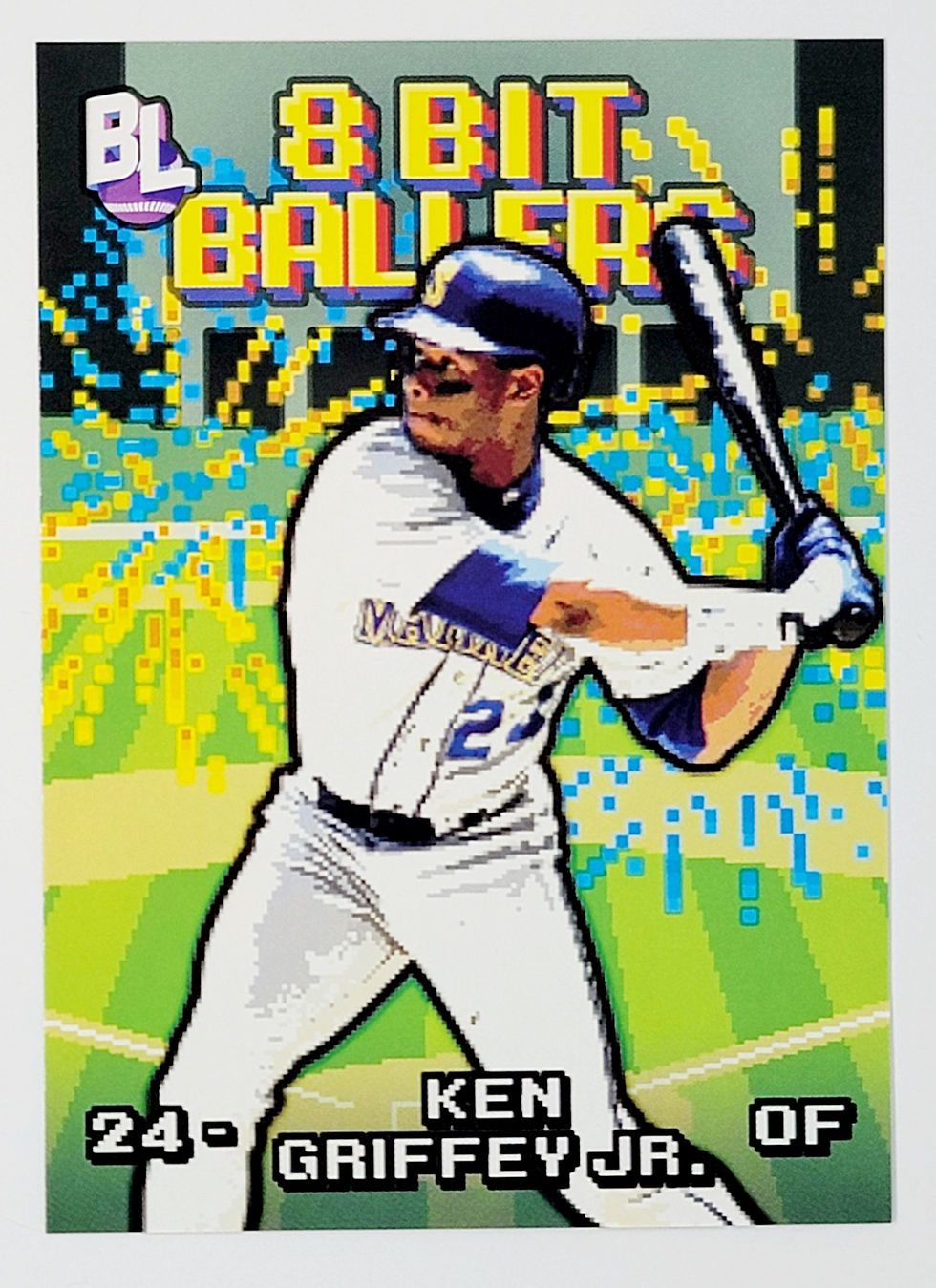 Thumbnail: 2023 Topps Big League Baseball "8-Bit Ballers" Inserts