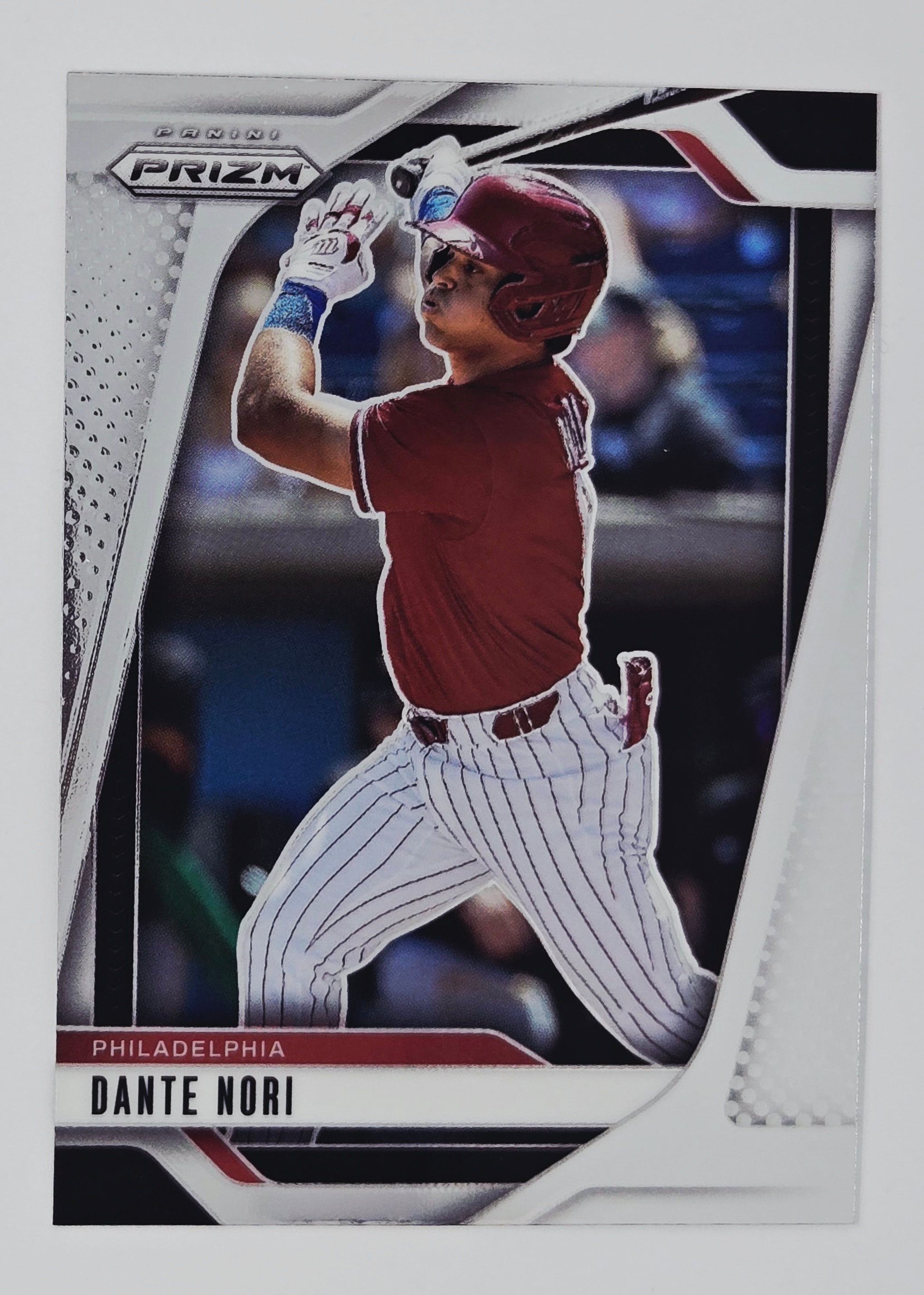 Dante Nori 2025 Panini Prizm Baseball Card No 242 (Phillies)