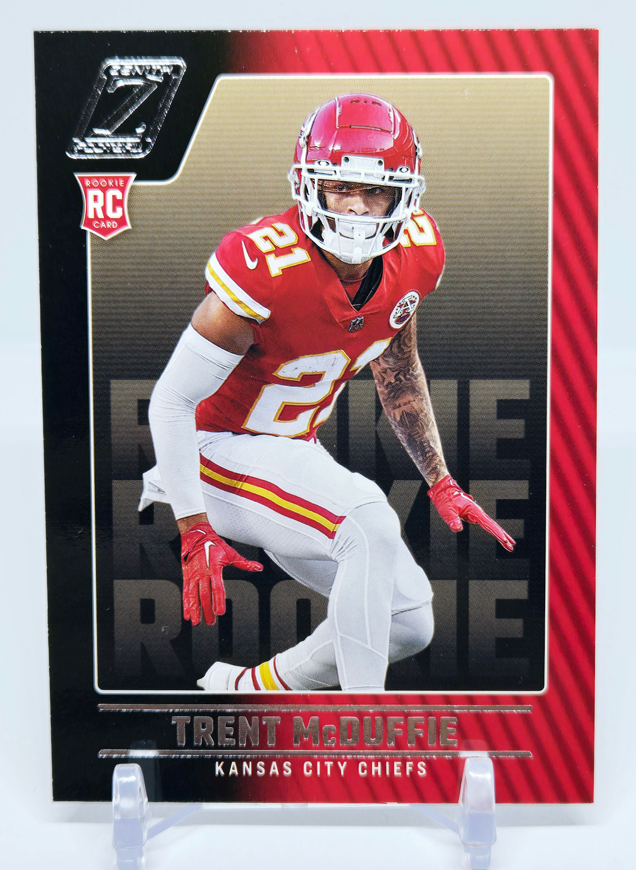 Trent McDuffie 2022 Panini Zenith Football Rookie Card No 144 (KC)
