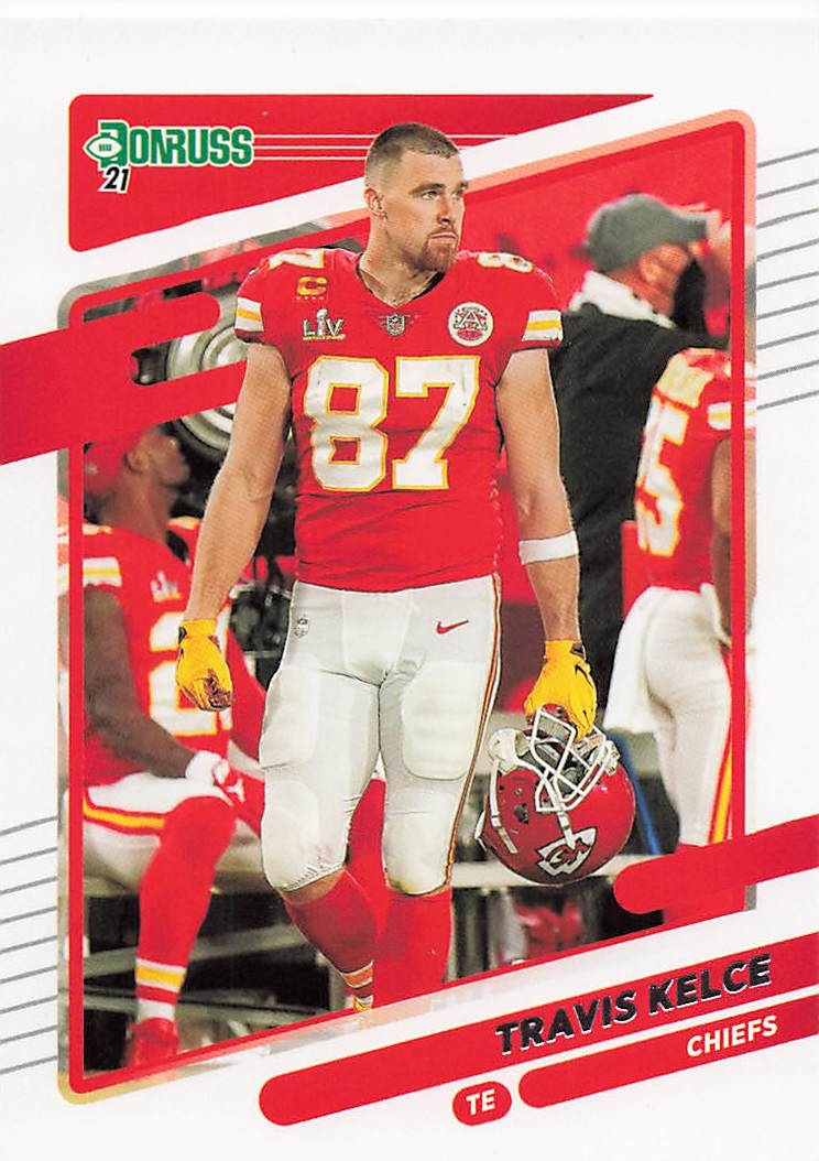Thumbnail: 2021 Donruss Football Base No Helmet Photo Variation Cards (Option B)