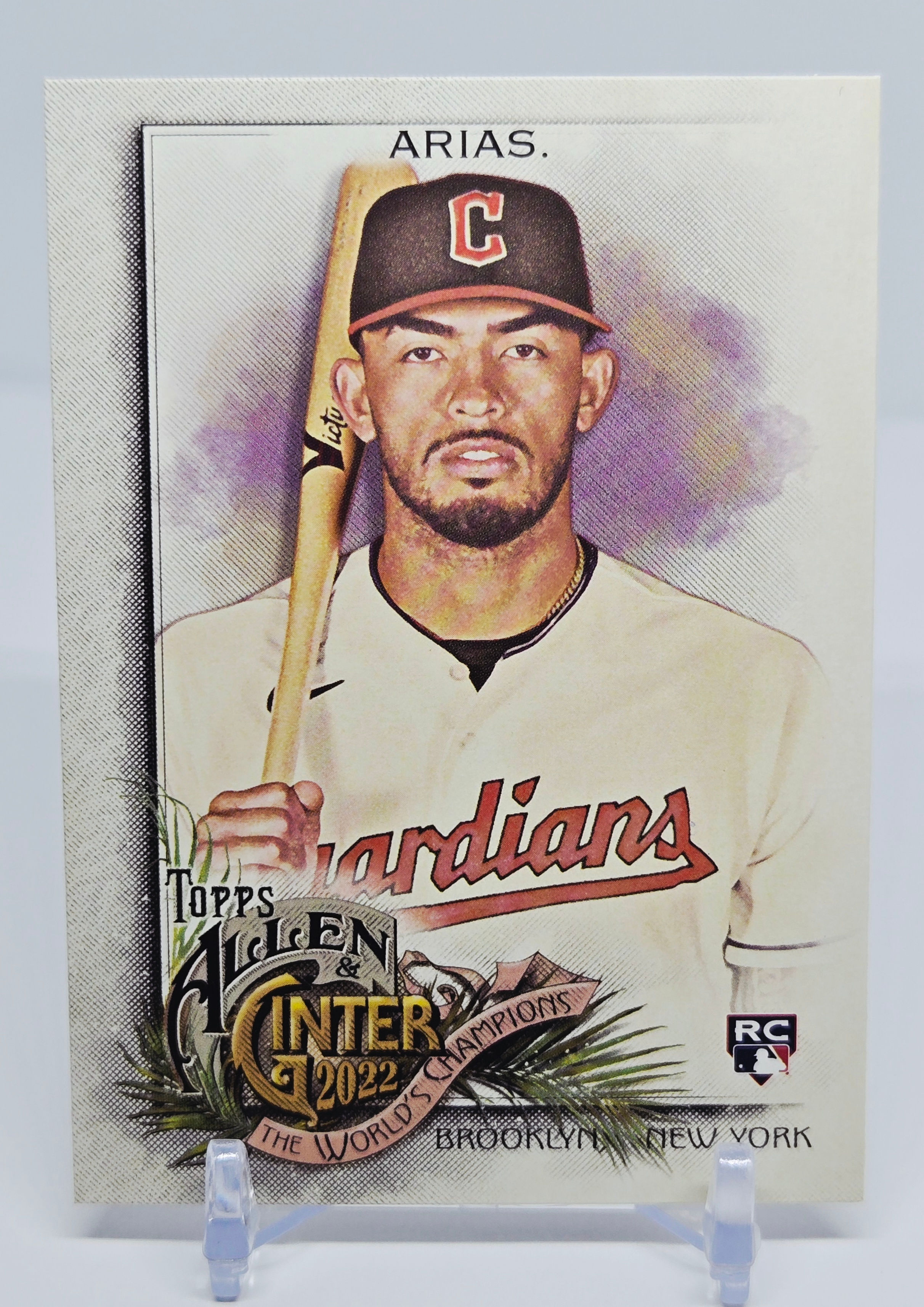 Gabriel Arias 2022 Topps Allen and Ginter Baseball Rookie Card No 264 -Cleveland