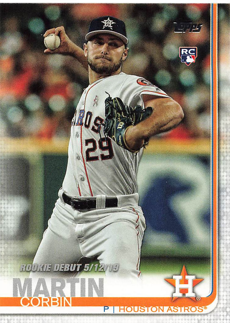 Thumbnail: 2019 Topps Update Series Rookies Drop-Down Menu: Cards US142-US197