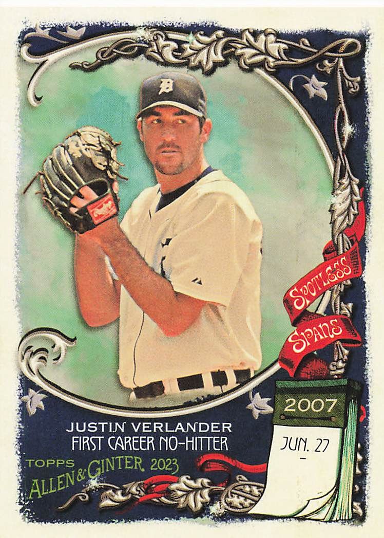 Thumbnail: 2023 Topps Allen and Ginter Spotless Spans Inserts