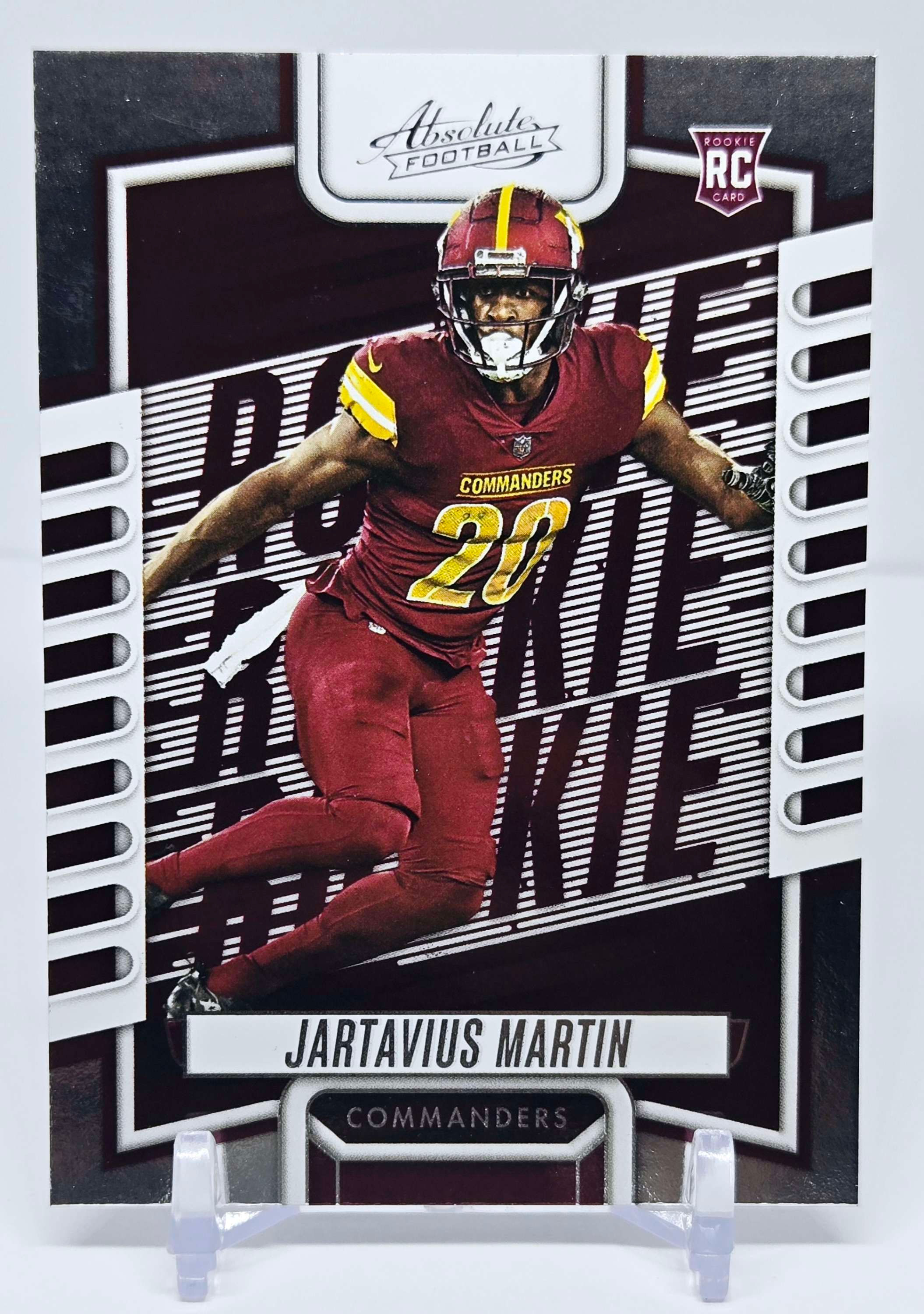 Jartavius Quan Martin 2023 Panini Absolute Football Rookie Card No 171 (WASH)
