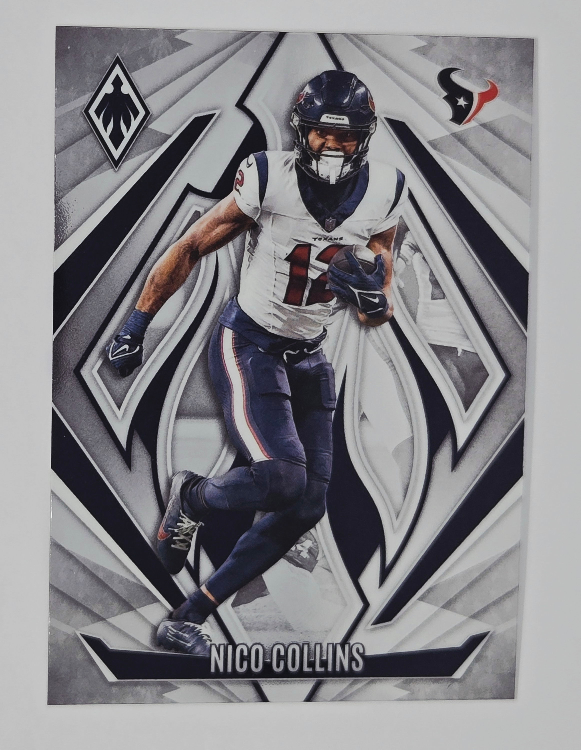 Nico Collins 2024 Panini Phoenix Football Card No 115 (Texans)