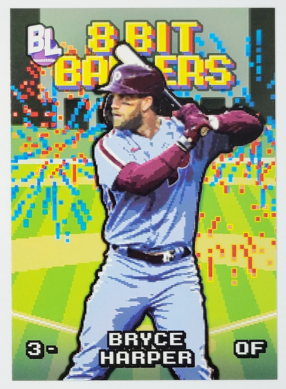 Thumbnail: 2023 Topps Big League Baseball "8-Bit Ballers" Inserts