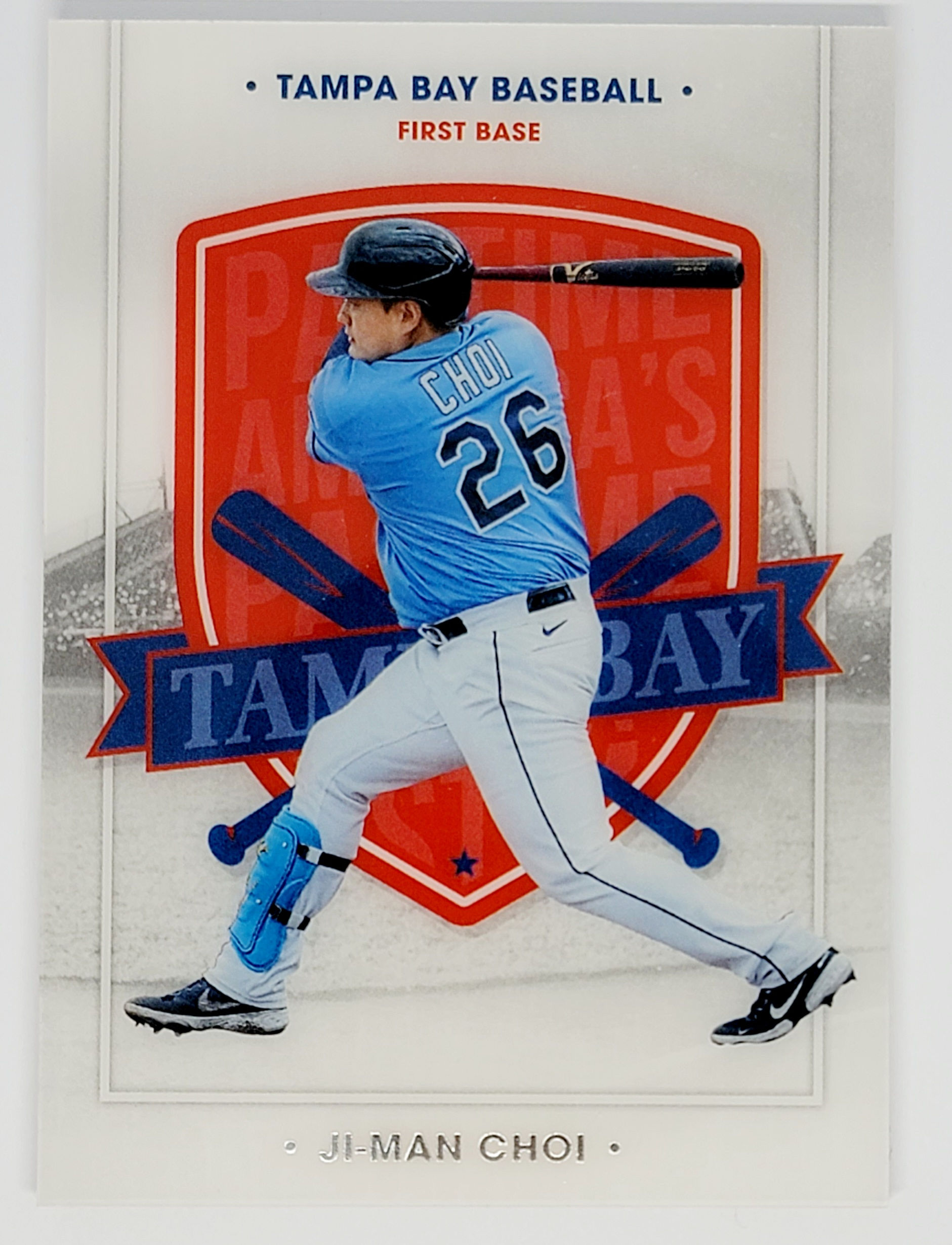 Ji-Man Choi 2021 Panini Chronicles Americas Pastime Baseball Card (Rays)