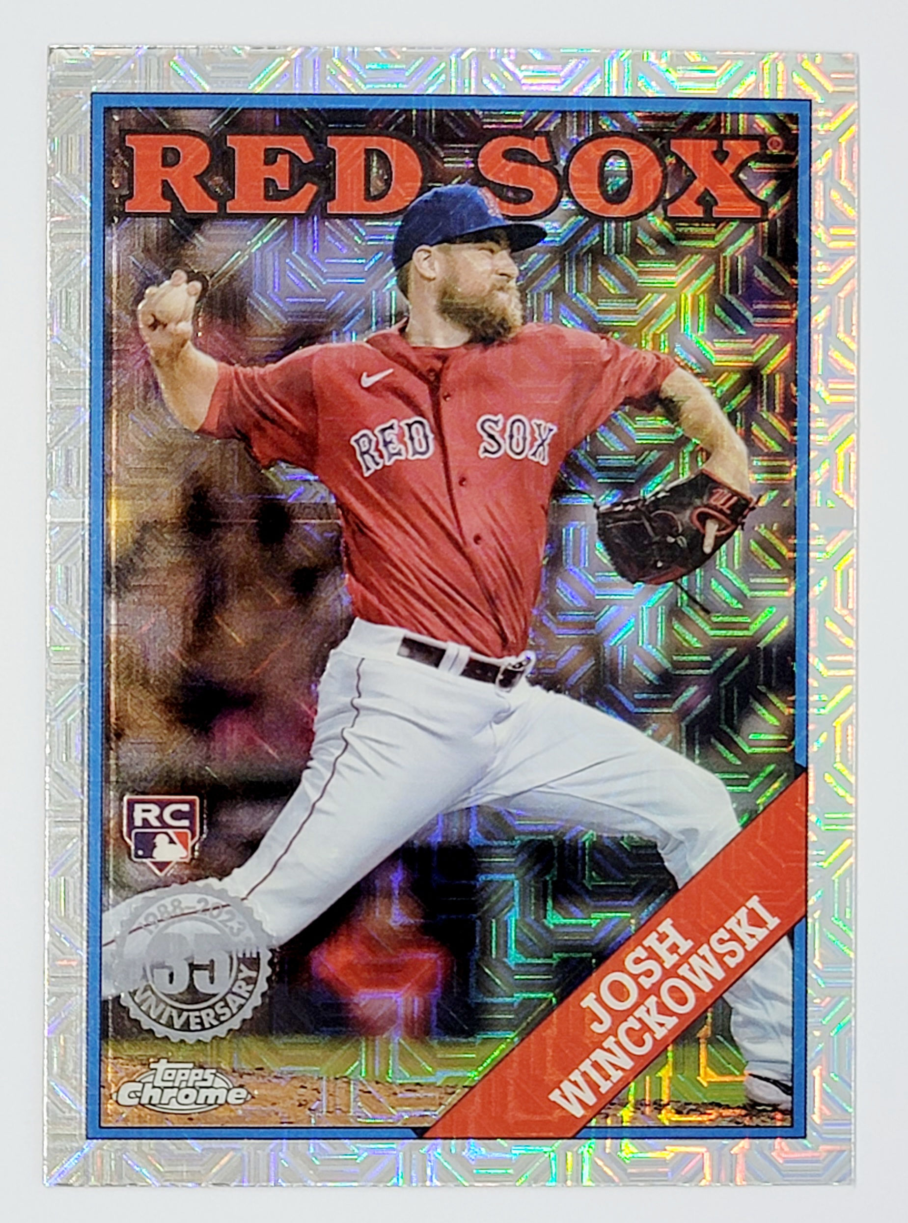 Josh Winckowski 2023 Topps Series 1 Silver Pack 1988 Chrome Series Mojo Rookie