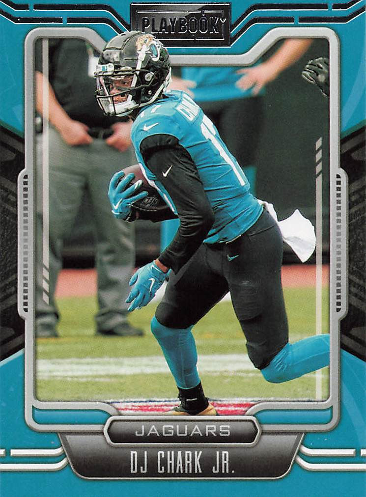 DJ Chark Jr 2021 Panini Playbook Football Card No 46 (Jags)