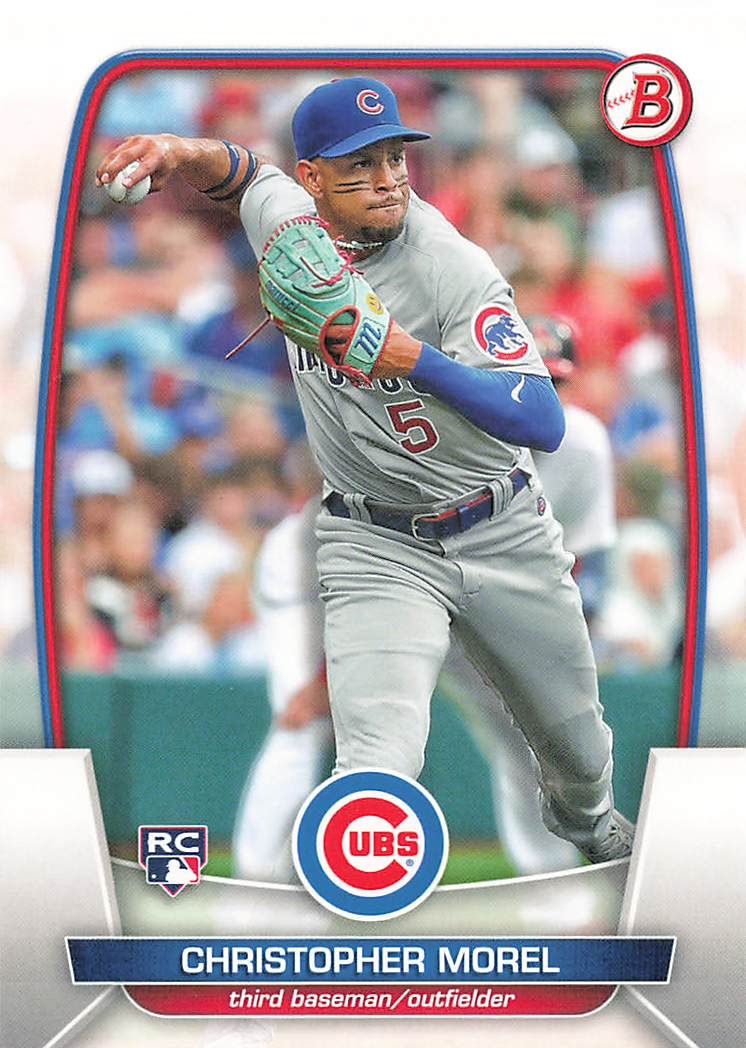 Christopher Morel 2023 Bowman Baseball Rookie Card No 34