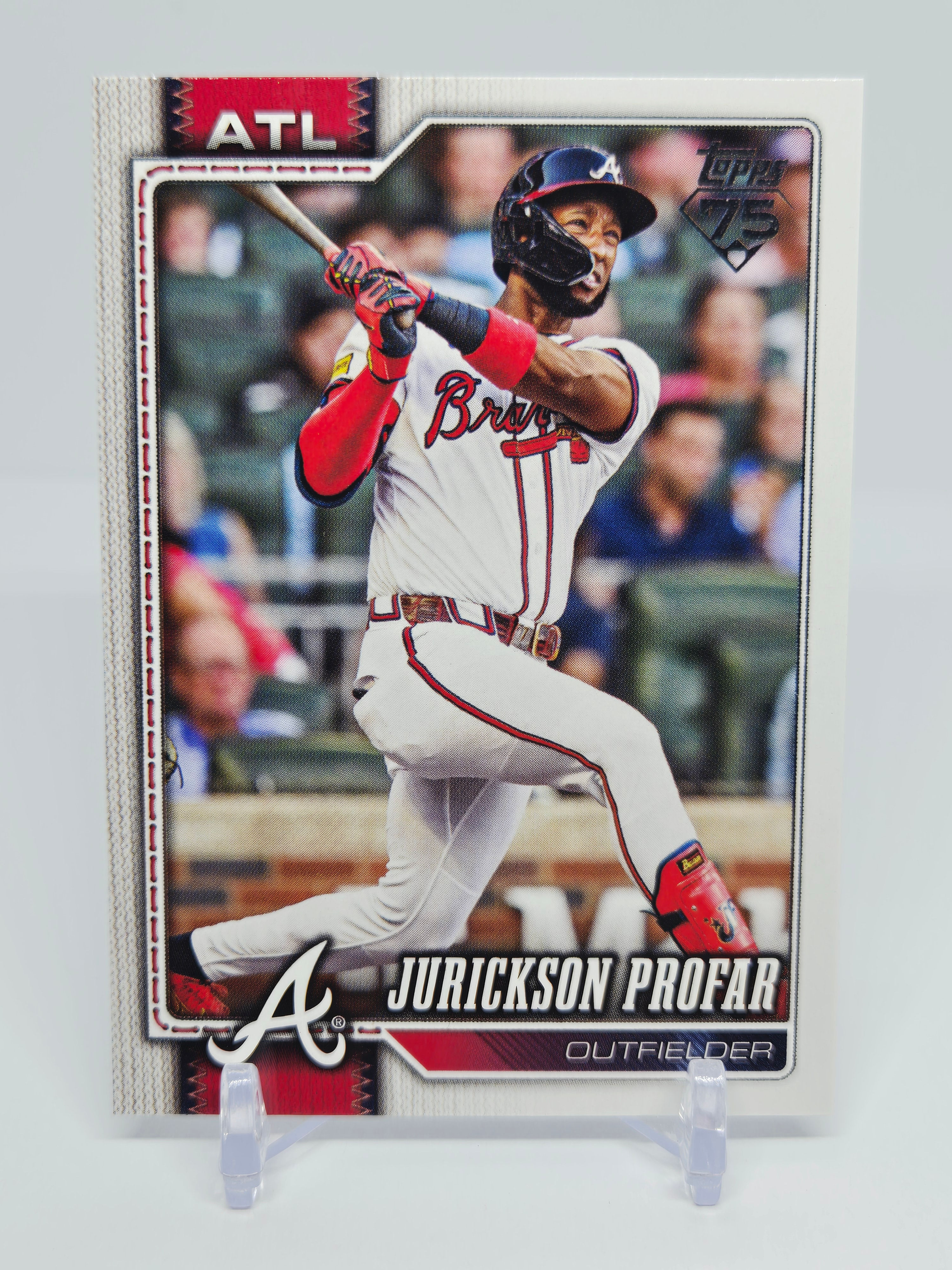 Jurickson Profar 2026 Topps Series 1 Baseball Card No 91 (ATL)