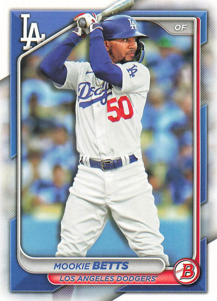 Mookie Betts 2024 Bowman Baseball Card No 40