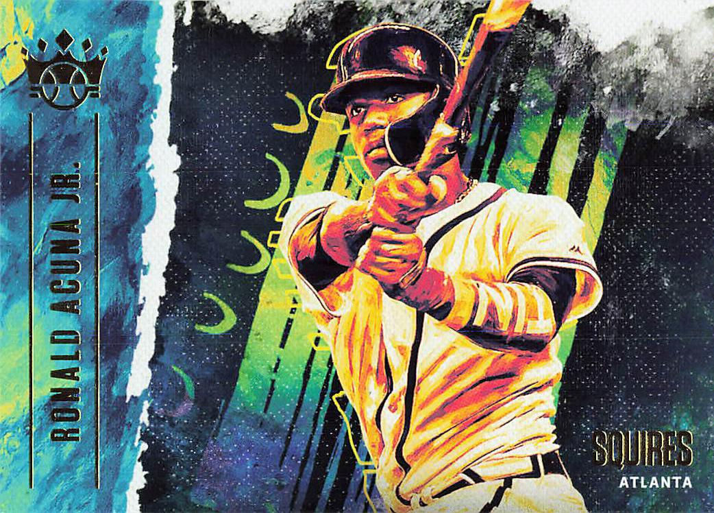 Ronald Acuna 2019 Panini Diamond Kings Baseball "Squires" Insert