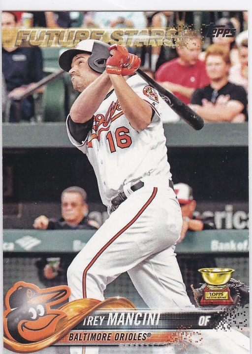 Trey Manini 2018 Topps Series 1 Rookie Cup (O's)