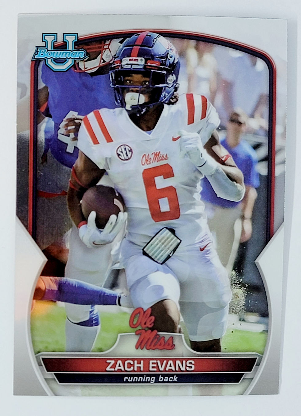Thumbnail: 2022 Bowman University Chrome Football Base Prospects Cards 1-17