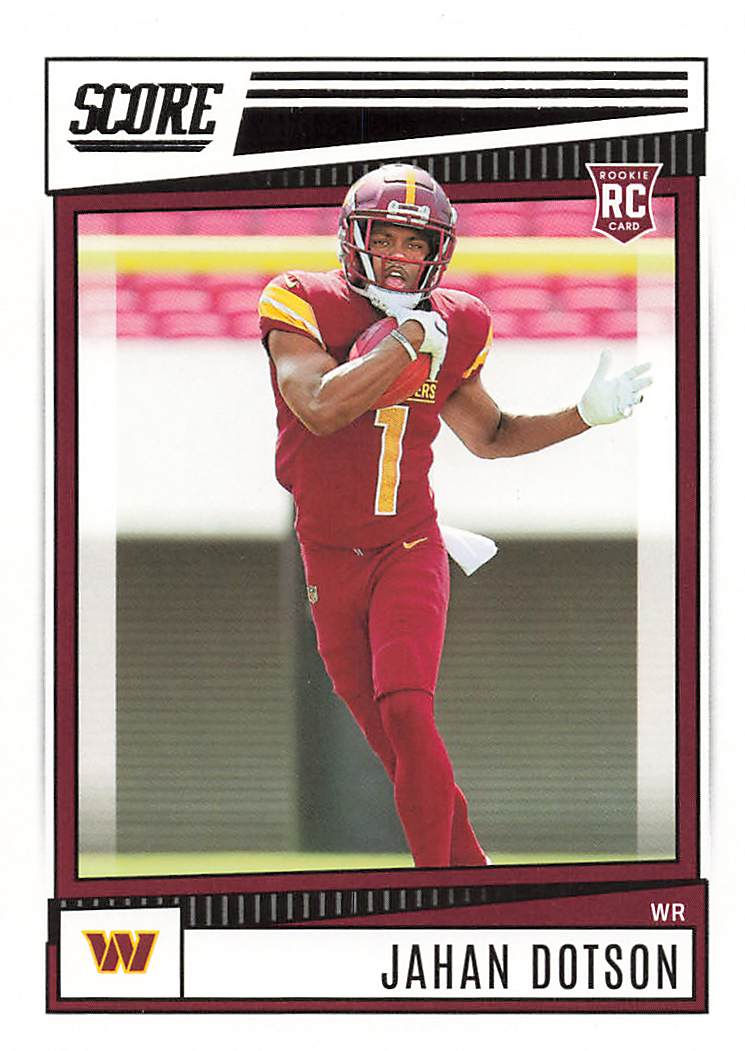 Thumbnail: 2022 Score Football Rookie Cards 371 through 384