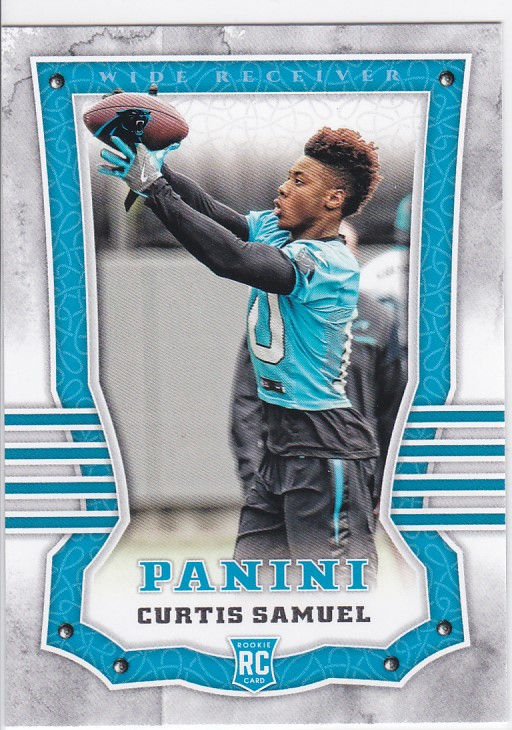 Curtis Samuel 2017 Panini Knights Templar Rookie Card (Panthers)