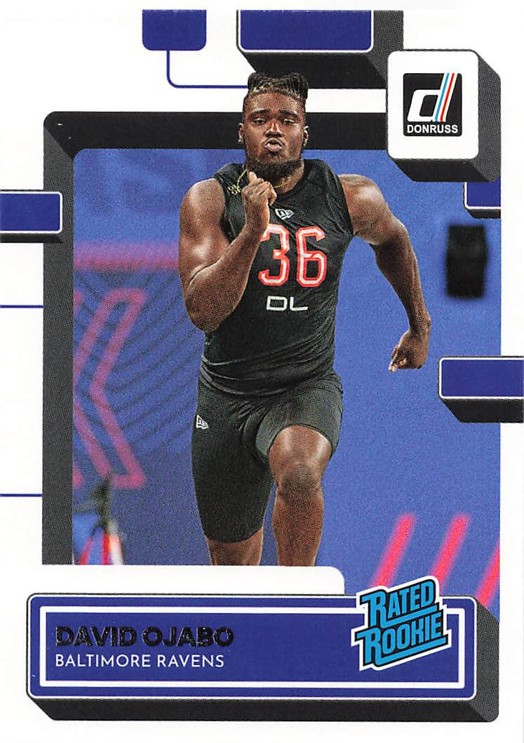 Thumbnail: 2022 Donruss Football Rated Rookie Cards 357 through 370