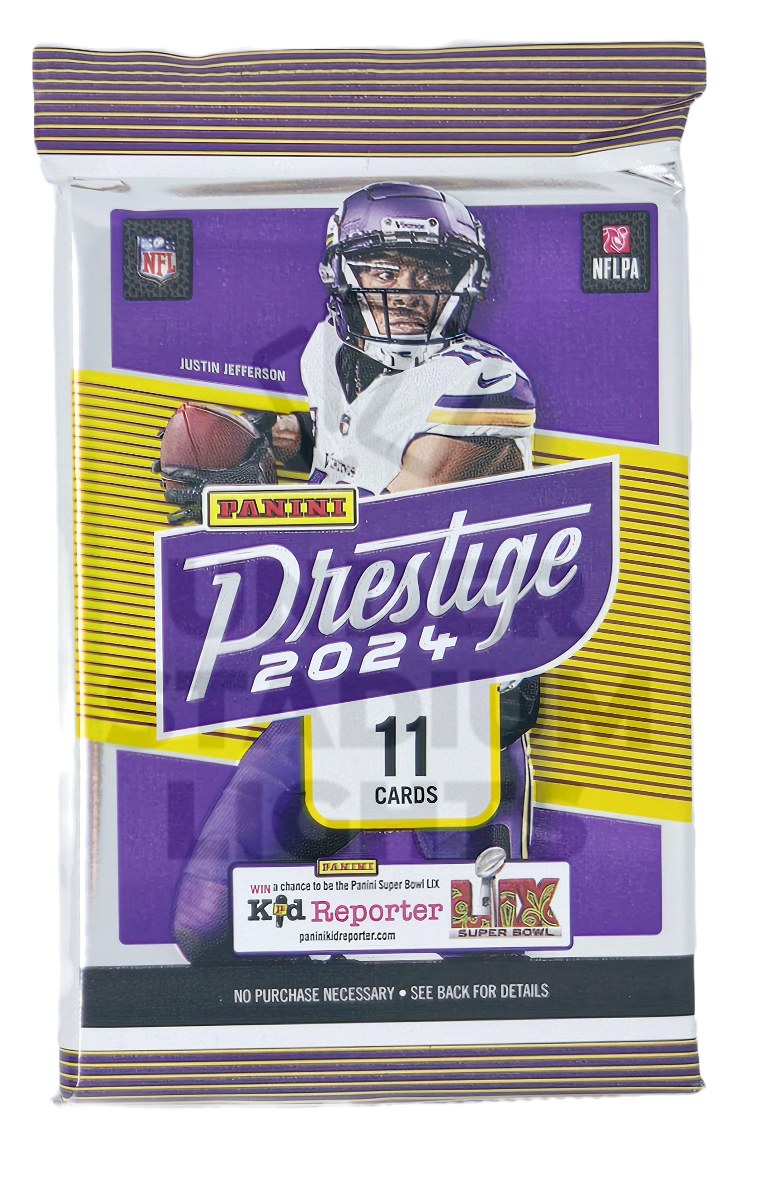 2024 Panini Prestige Football 11-Card Blaster Pack