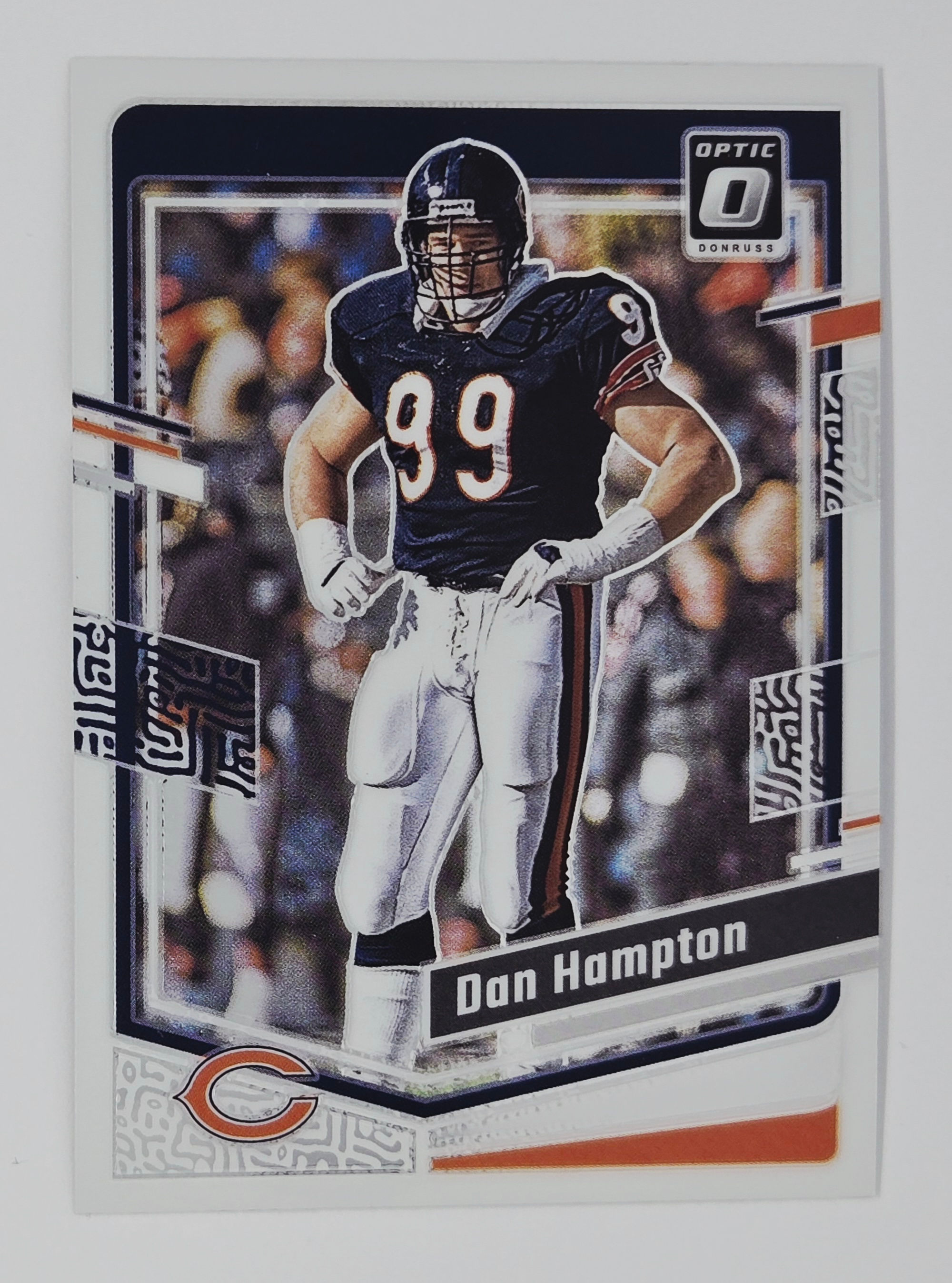 Dan Hampton 2023 Panini Donruss Optic Football Card No 33 (Bears)