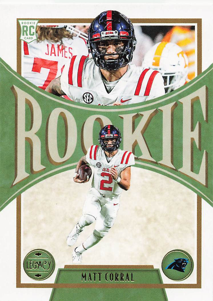 Thumbnail: 2022 Panini Legacy NFL Football Cards Drop-Down Menu: Rookies 141-155