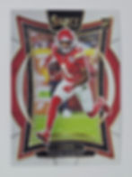 Xavier Worthy 2024 Panini Select Concourse Football Rookie Card No 32 (KC)