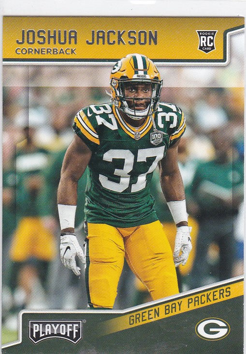 2018 Panini Playoff Joshua Jackson Rookie Card (Packers)