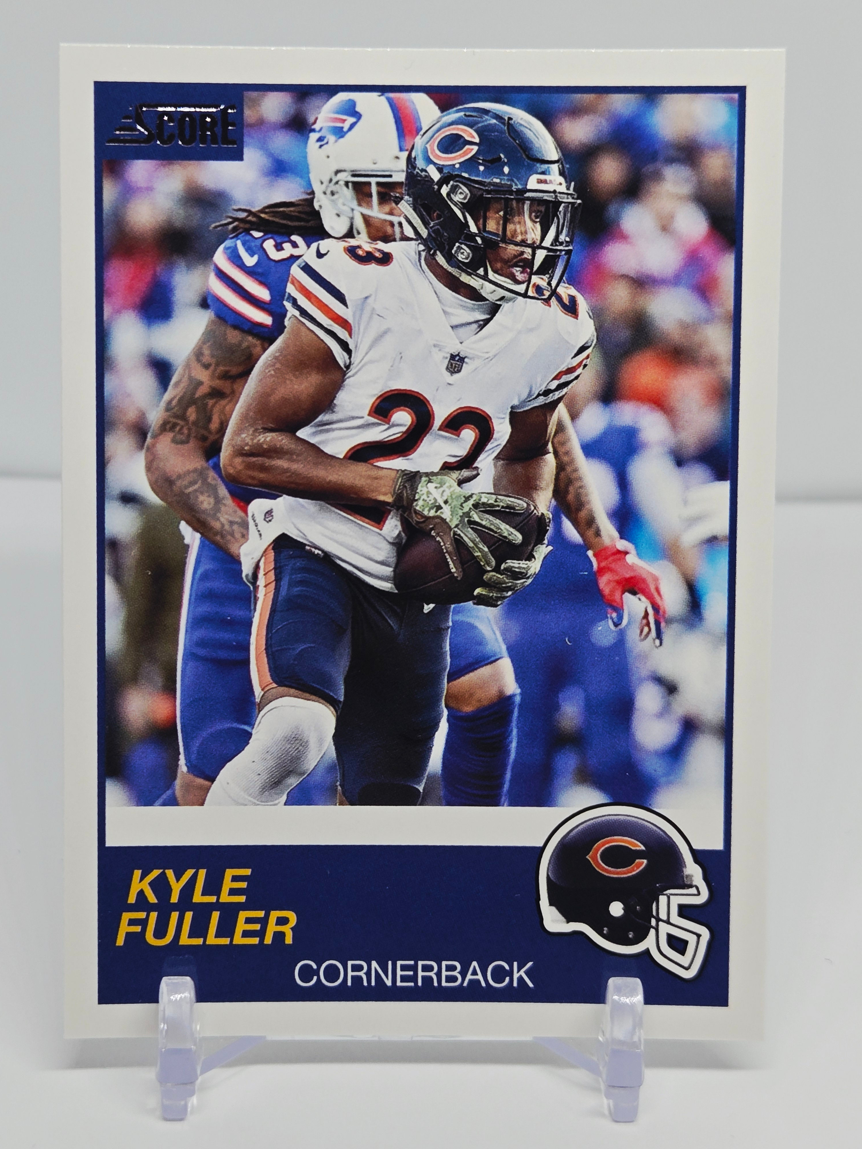Kyle Fuller 2019 Panini Score Football Card No 209 (Bears)