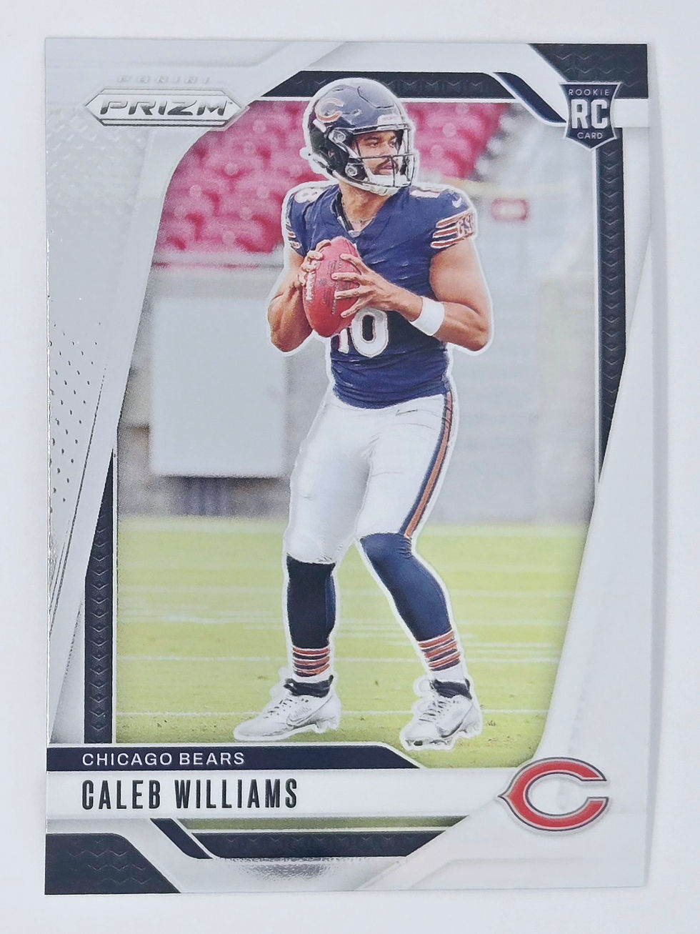 Caleb Williams 2024 Panini Prizm Football Rookie Card No 301 (Bears)
