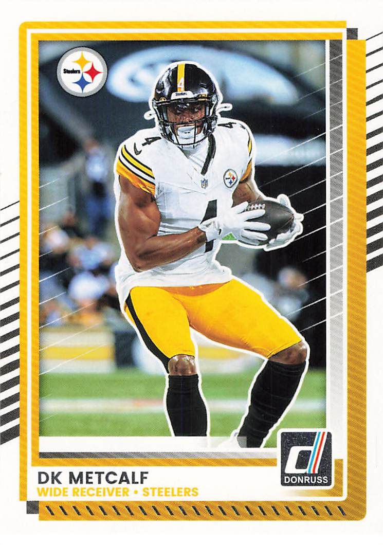 DJ Metcalf 2025 Panini Donruss Football Card No 271 (Steelers)
