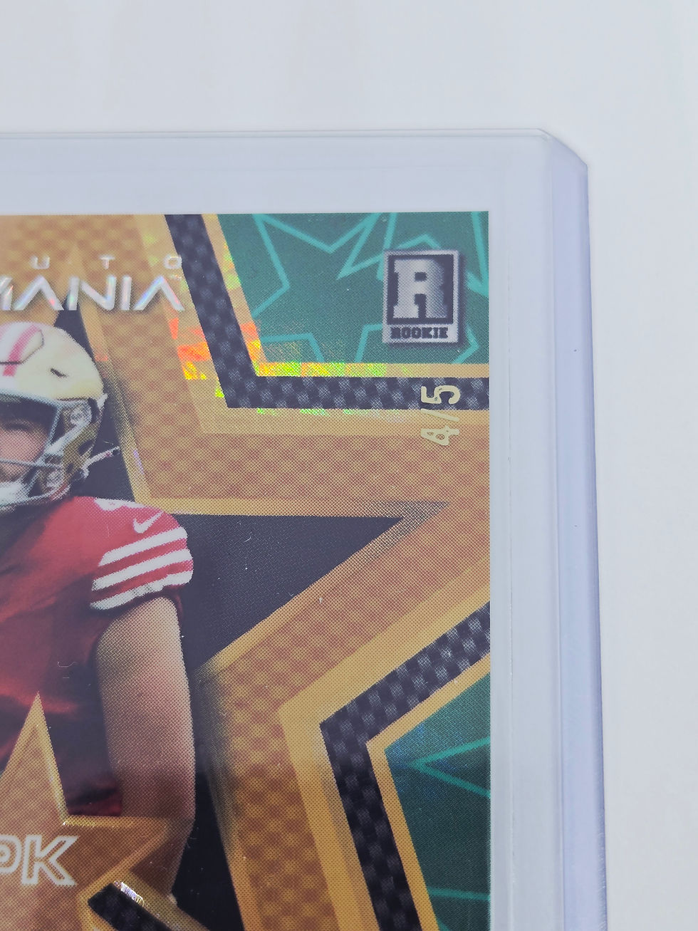 Thumbnail: Jake Moody 2023 Wild Card Auto Mania Football Card #'d 4 /5