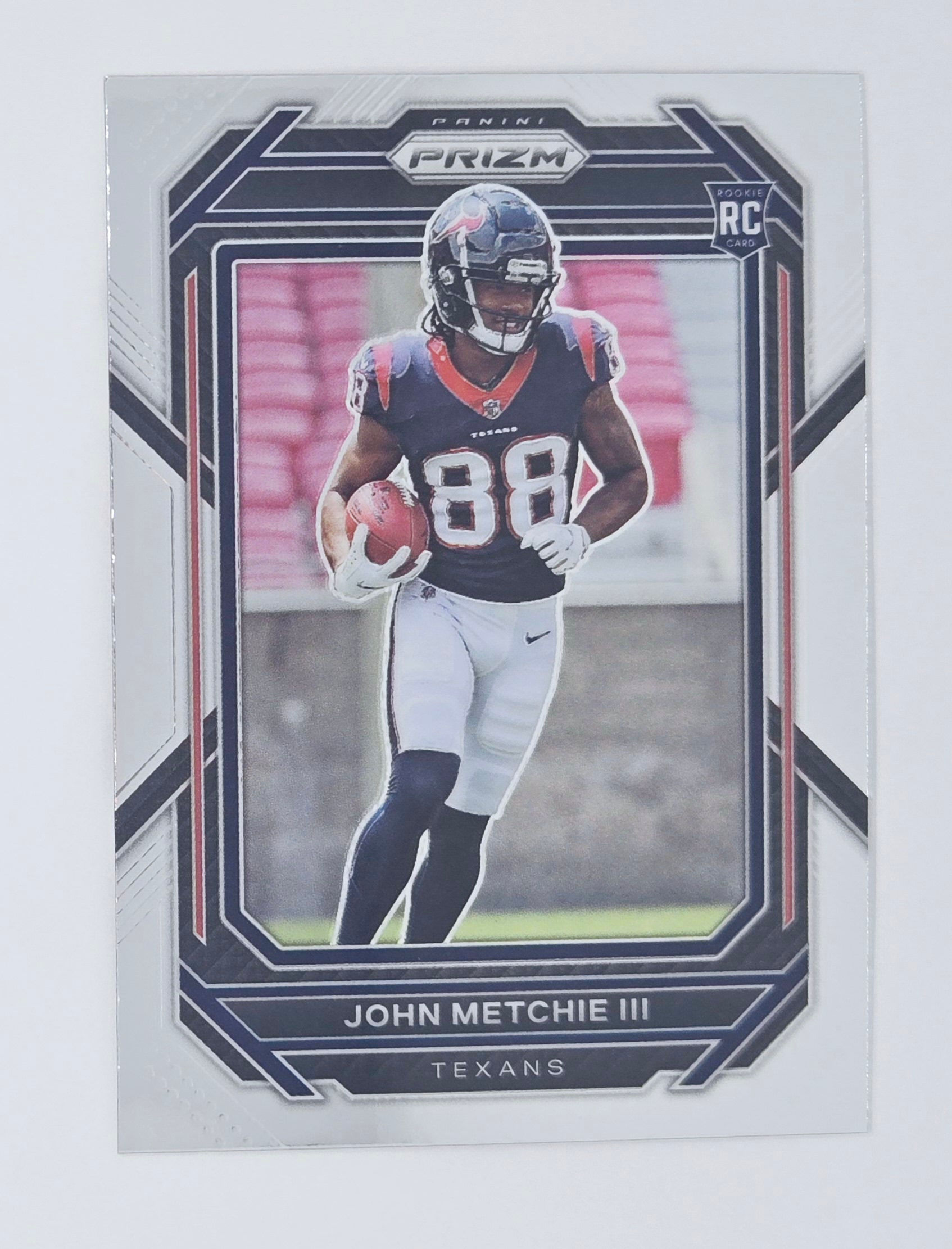 John Metchie III 2022 Panini Prizm Football Rookie Card No 316 (Texans)