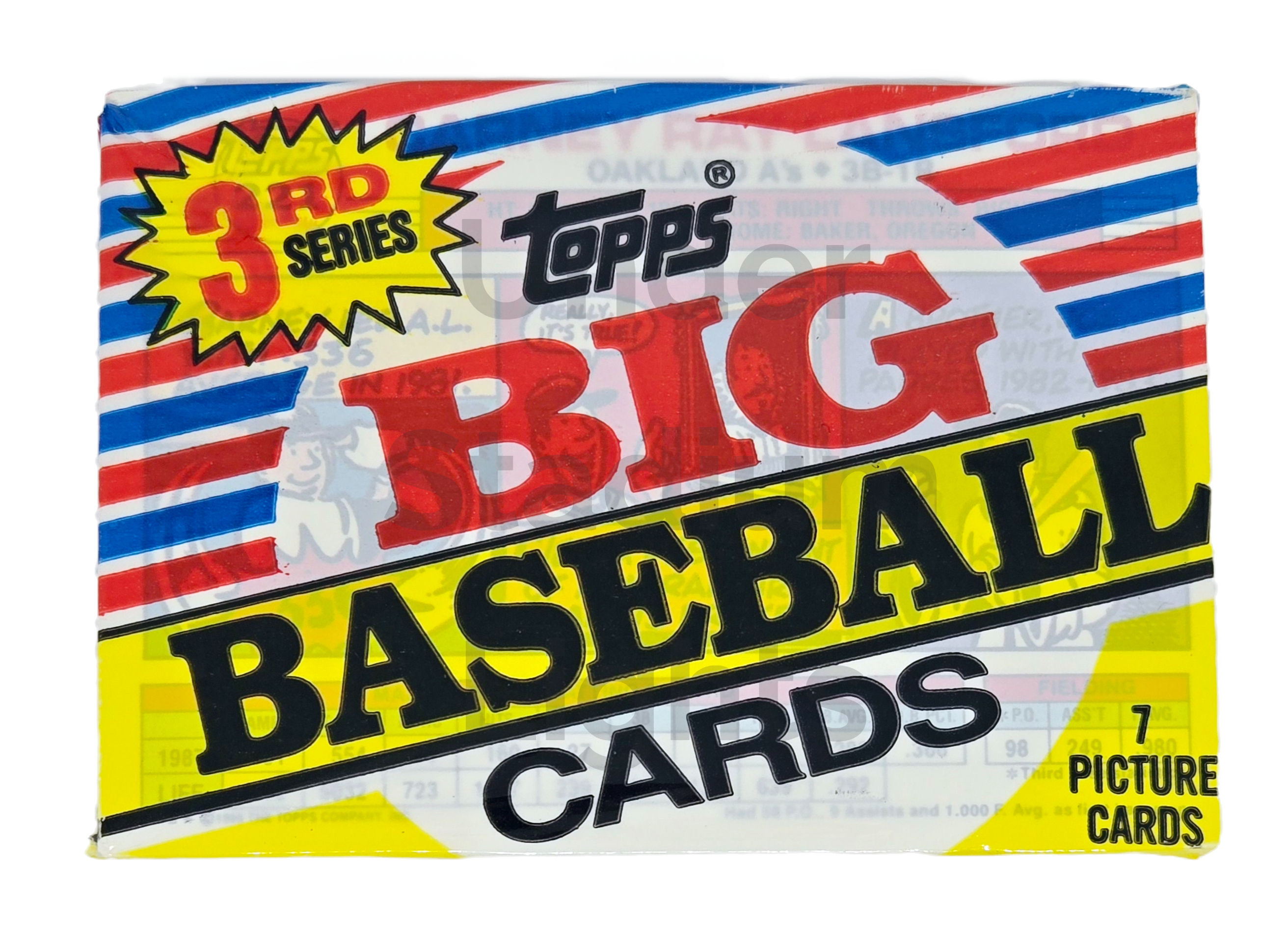 1988 Topps Big Baseball Series III 7-Card Pack