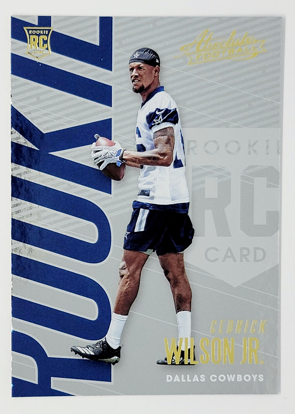 Cedrick Wilson Jr 2018 Absolute Football Rookie Card (Cowboys)