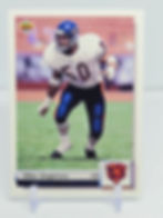 Mike Singletary 1992 Upper Deck Gold Football Card No G32 (Bears)
