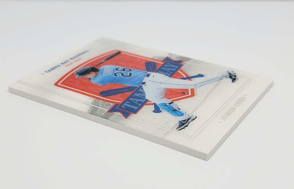 Thumbnail: Ji-Man Choi 2021 Panini Chronicles Americas Pastime Baseball Card (Rays)