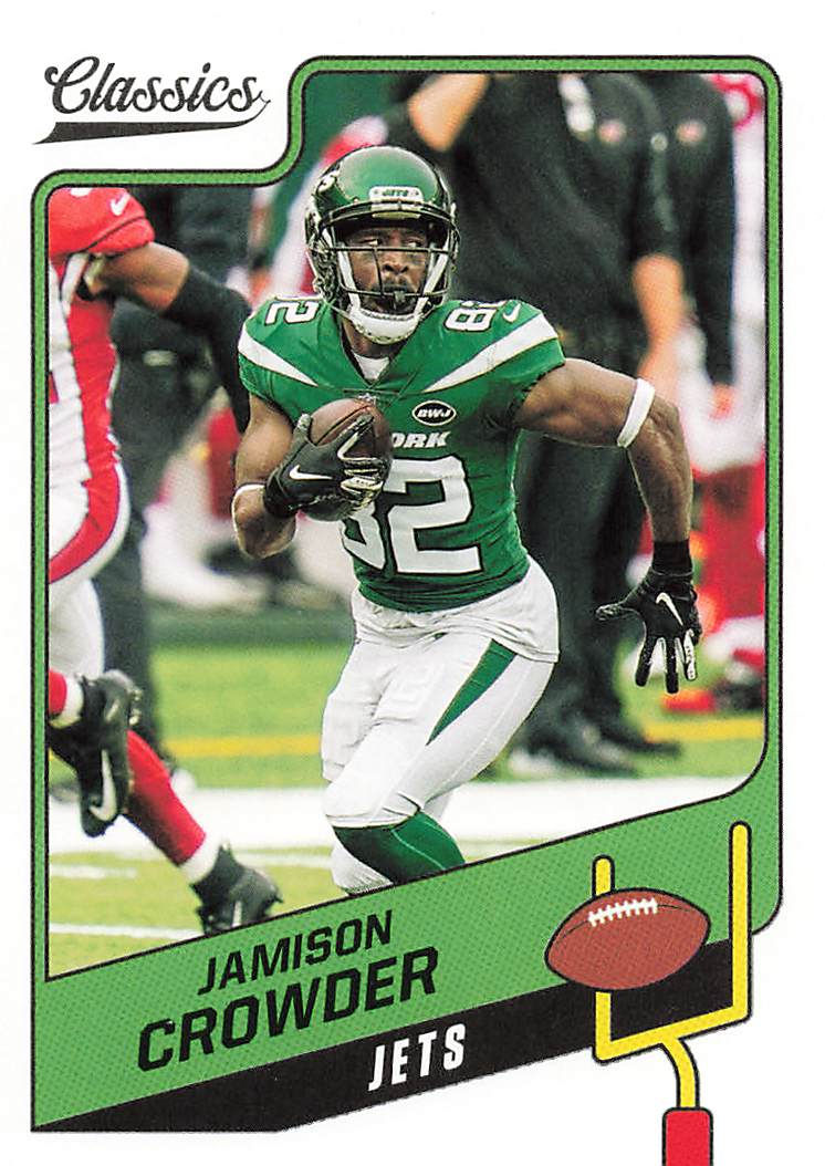 Jamison Crowder 2021 Panini Classics Football Card No 73 (Jets)