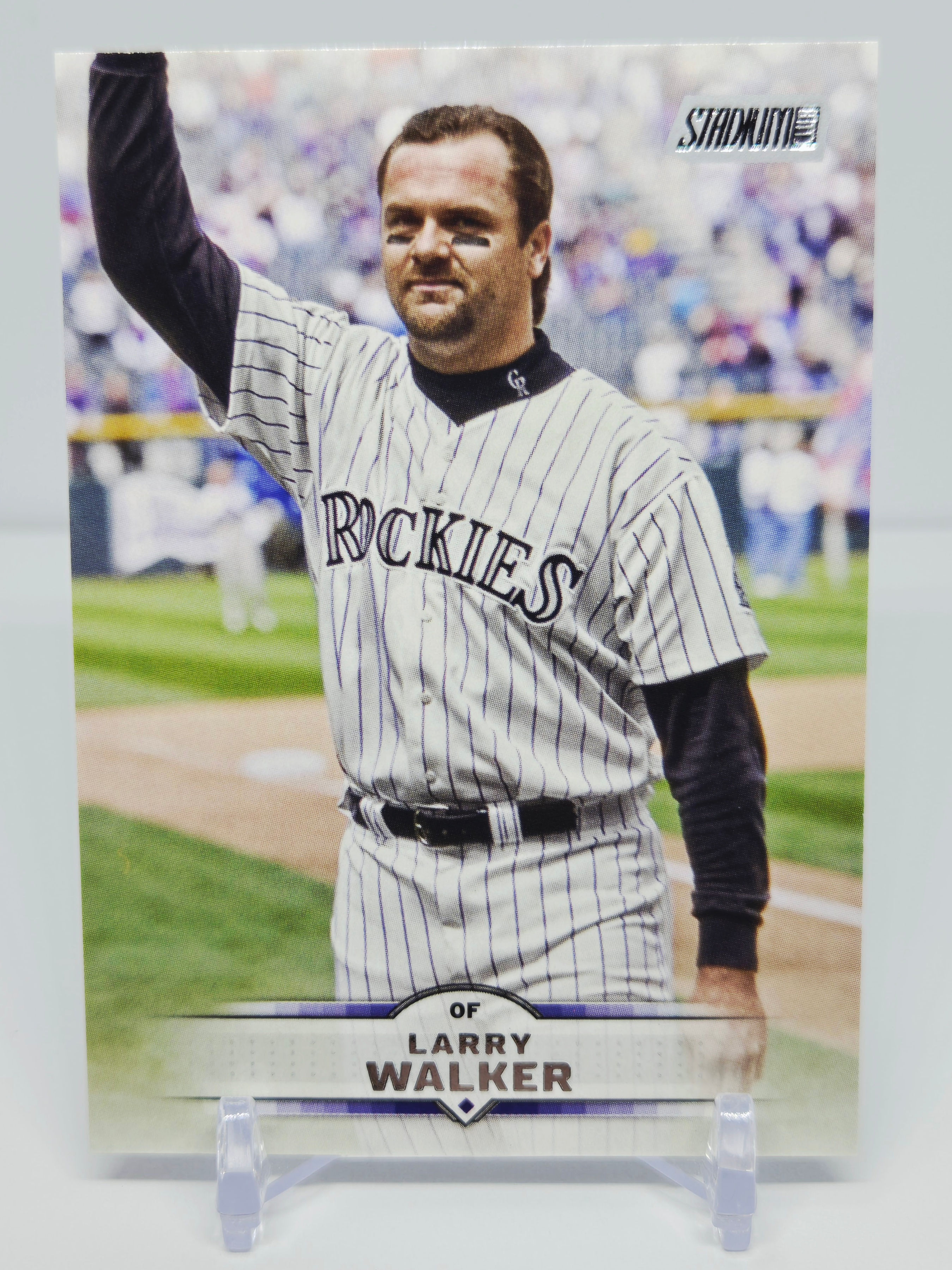 Larry Walker 2025 Topps Stadium Club Baseball Card No 36 (Rockies)
