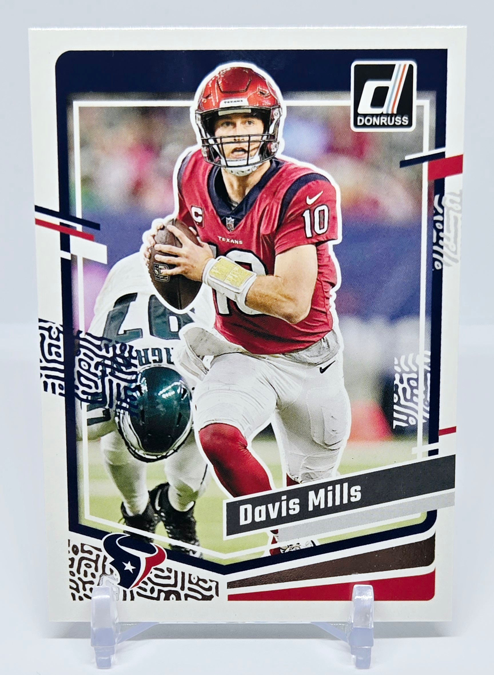 Davis Mills 2023 Donruss Football Card No 117 (Texans)