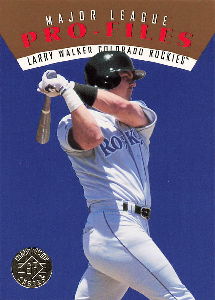 Thumbnail: 1995 SP Championship Series: Major League Pro Files Inserts (List 1)