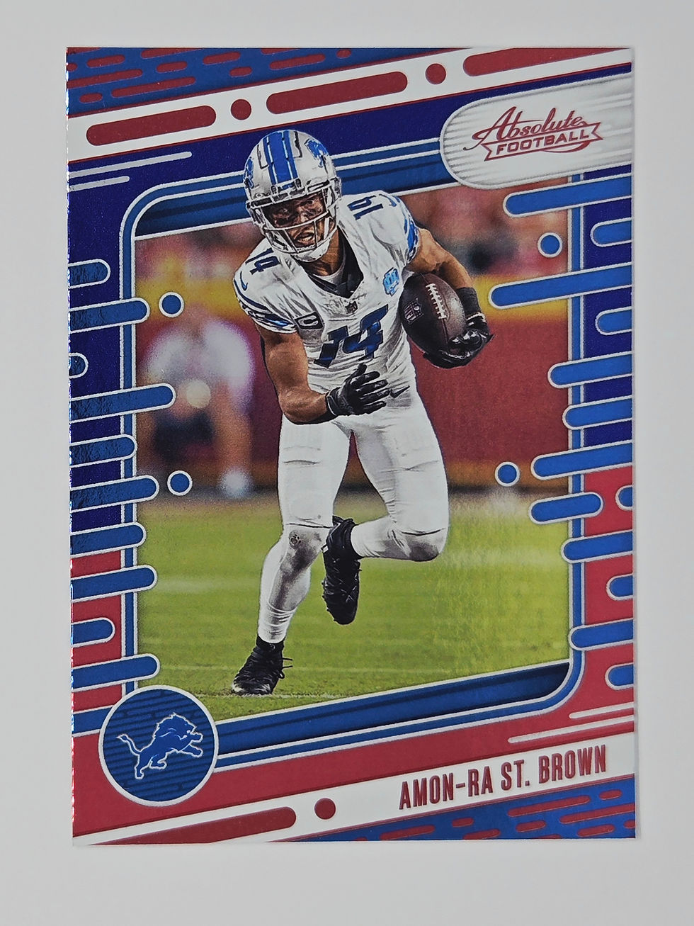 Amon-Ra St. Brown 2024 Panini Absolute Football Card No 33 (Lions)
