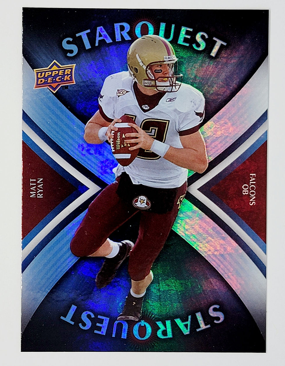 Matt Ryan 2008 Upper Deck Star Quest Parallel Insert (Falcons)