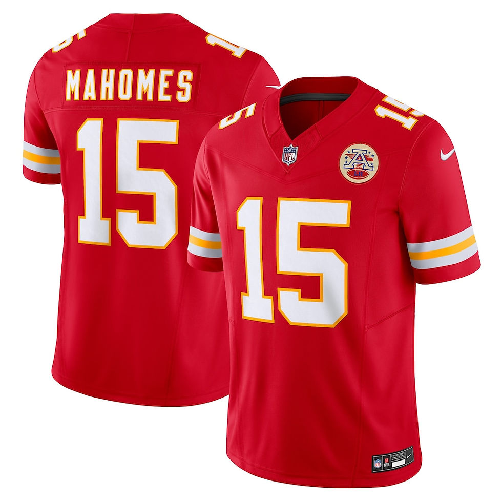 Patrick Mahomes Nike On Field KC Chiefs Small Red Jersey New w/Tags