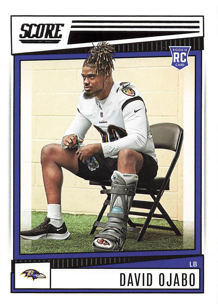 Thumbnail: 2022 Score Football Rookie Cards 315 though 328