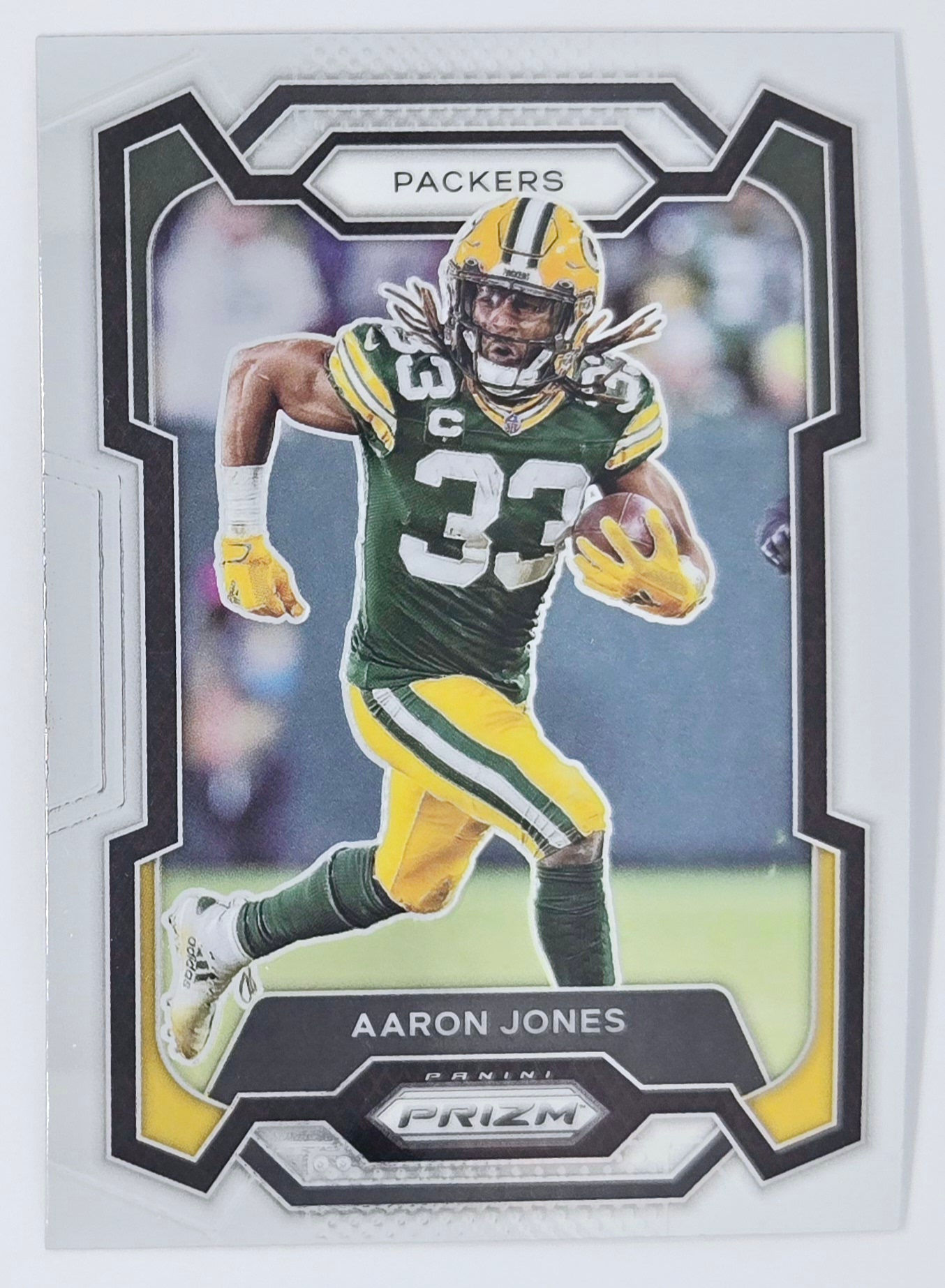 Aaron Jones 2023 Panini Prizm Football Card No 105 (GB)